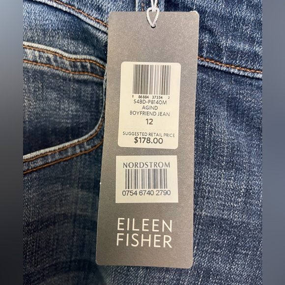 Eileen Fisher Women’s Boyfriend Jeans - Picture 3 of 6